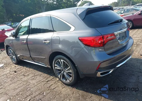 2020 Acura Mdx Technology Package z USA, uszkodzony, nr VIN 5J8YD4H54LL015216